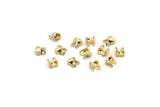 Ball Chain Clasp, 100 Raw Brass Ball Chain Connector Clasps (1.5mm) Bs 1650 L017