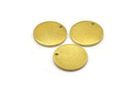 Brass Cabochon Tag, 12 Raw Brass Cabochon Tags, Stamping Tags (20x1.5mm) Y191
