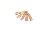 Rose Gold Sun Charm, 12 Rose Gold Plated Brass Rising Sun Flag Charms With 1 Hole, Findings, Earrings (20x12x0.60mm) D1012 Q0916