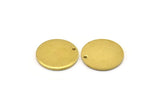 Brass Cabochon Tag, 12 Raw Brass Cabochon Tags, Stamping Tags (22x1.5mm) Y101