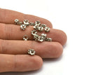 24 Crystal Swarovski Rondelle Beads 5.5 Mm Sr63  Y283