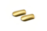 Brass Glue On Nails, 20 Raw Brass Artificial Nails, Glue On Nails   D0229--Y344 Y097