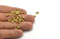 Ball Chain Connector, 100 Raw Brass Ball Chain Connector Clasps (2.3mm)  L018
