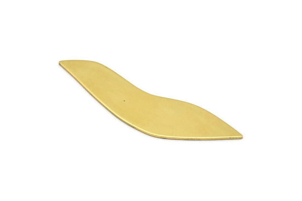 8 Ham Pirinç Damgalama Boşluğu Deliksiz (59mmx0,80mm) D0390--C034