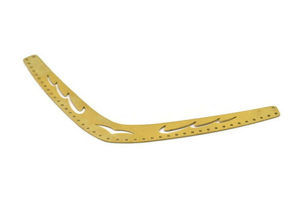 Brass Choker  Pendant, Raw Brass Choker  Pendant (180mm)  Brass 016 D168--C085