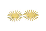 Pirinç Güneş Boşluğu, 6 Dokulu Ham Pirinç Güneş Boşluğu, Bağlantı Parçaları, Konnektörler (30x0,80 mm) M02594