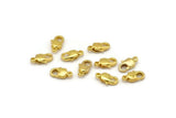 Gold Parrot Clasp, 24 Gold Tone Brass Lobster Claw Clasps (10x5mm) A1036