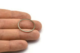 Boho Brass Findings, 100 Antique Brass Connector Rings  (25mm) pen 450  K033