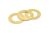 Brass Round Blank, Raw Brass Stamping Blank, Stamping Tags (50x0.80mm) M02617
