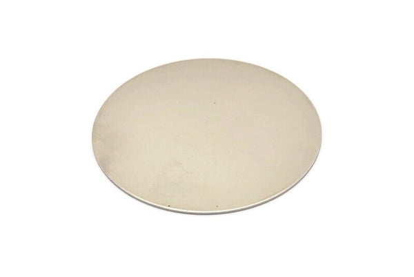 Steel Round Blank, 2 Stainless Steel Stamping Blank, Circle Blanks (50x0.70mm) M02679