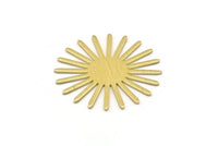 Pirinç Güneş Boşluğu, 6 Dokulu Ham Pirinç Güneş Boşluğu, Bağlantı Parçaları, Konnektörler (30x0,80 mm) M02594