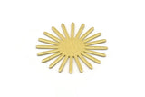 Pirinç Güneş Boşluğu, 6 Dokulu Ham Pirinç Güneş Boşluğu, Bağlantı Parçaları, Konnektörler (30x0,80 mm) M02594