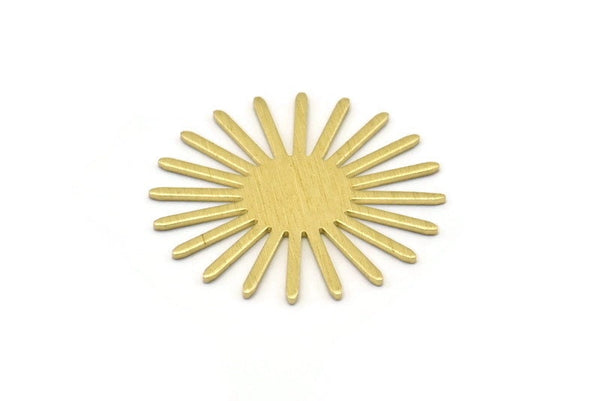 Pirinç Güneş Boşluğu, 6 Dokulu Ham Pirinç Güneş Boşluğu, Bağlantı Parçaları, Konnektörler (30x0,80 mm) M02594