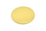 Huge Round Blank, 2 Huge Raw Brass Round Stamping Blanks (46x0.80mm) N0697