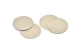 Steel Round Blank, 6 Stainless Steel Stamping Blank, Circle Blanks (30x0.80mm) M02685