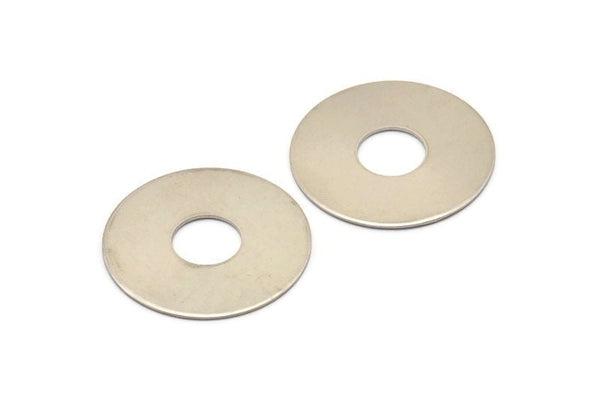 Steel Round Blank, 6 Stainless Steel Stamping Blank, Circle Blanks (30x0.80mm) M02688