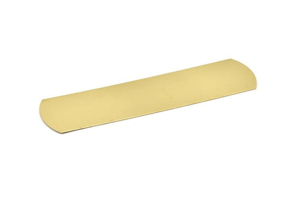 Brass Bracelet Blank, Raw Brass Flat Stamping Bracelet Blank (160x43x0.40mm) M02803