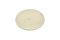 Çelik Yuvarlak Charm, 1 Delikli 6 Paslanmaz Çelik Yuvarlak Charm (40x0,70 mm) M02878