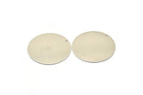 Çelik Yuvarlak Charm, 1 Delikli 6 Paslanmaz Çelik Yuvarlak Charm (40x0,70 mm) M02878