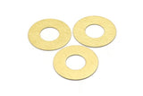 Brass Round Blank, 2 Textured Raw Brass Stamping Blanks, Stamping Tags (35x0.80mm) M02999