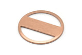 Copper Round Blank, 4 Raw Copper Stamping Blank, Stamping Tags (22x0.80mm) M02951