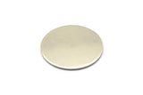 Steel Round Blank, 12 Stainless Steel Round Blanks (20x0.70mm) M02874