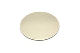 Steel Round Blank, 6 Stainless Steel Stamping Blank, Circle Blanks (40x0.70mm) M02887