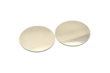 Steel Round Blank, 6 Stainless Steel Stamping Blank, Circle Blanks (40x0.70mm) M02887