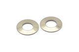 Steel Round Blank, 12 Stainless Steel Round Blanks (20x0.70mm) M02868