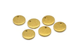 Brass Cabochon Tag, 24 Raw Brass Cabochon Tags, Stamping Tags (12x1.5mm) Y188