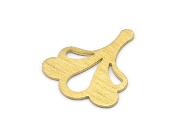Pirinç Yaprak Boşluğu, 8 Dokulu Ham Pirinç Yaprak Boşluğu, Bulgular (25x21x0,80 mm) M03274