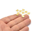 Brass Diamond Blank, 50 Tiny Raw Brass Diamond Blanks (8x0.80mm) M03315