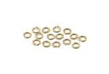 3mm Jump Ring - 500 Gold Plated Brass Jump Rings (3x0.50mm) A0716