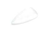 White Cat&#39;s Eye Stone, 2 White Cat&#39;s Eye Gemstones in Teardrop Shape (38x20x4mm) X071