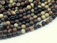Banded Jasper 6mm Gemstone Round Beads G502 T012