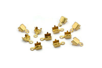 250 Crimp Ends For Rhinestone Chain, Pp31 (ss16) Rhinestone Chain Connectors, Crimp Ends For 3.90mm/4mm Chain, S415