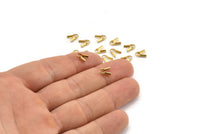Snake Chain Connector, 250 Raw Brass Chain Parts For 2 mm Snake Chain - Bs-1652