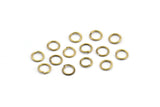 4mm Jump Ring, 500 Antique Brass Jump Rings (4x0.5mm) A1004