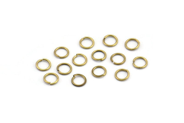 4mm Jump Ring, 500 Antique Brass Jump Rings (4x0.5mm) A1004