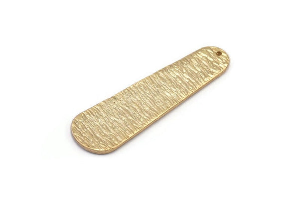 Boho Earring Finding, 1 Gold Plated Geometric Boho Blanks With 1 Hole, Earring Findings (44x13x8x1mm) N0148