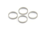 Silver Circle Connector, 24 Silver Tone Circle Connectors, Rings, Findings (14x2mm) BS 2101