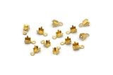 250 Crimp Ends for Rhinestone Chain, PP24 (SS12) Rhinestone Chain Connectors, Crimp Ends for 3.10/3.20mm Chain, S417