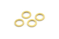 8 mm Pirinç Halka, 50 Ham Pirinç Daire Bağlantı Parçası (8x1 mm) A3773