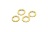 8 mm Pirinç Halka, 50 Ham Pirinç Daire Bağlantı Parçası (8x1 mm) A3773