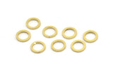 8 mm Pirinç Halka, 50 Ham Pirinç Daire Bağlantı Parçası (8x1 mm) A3773
