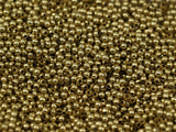 500 Raw Brass Spacer Ball Bead , Findings (2 mm)   B0028