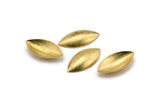 Pirinç Markiz Kabuğu, 50 Ham Pirinç Markiz Kabuğu Kabuğu, Küpeler, Bulgular (21x11mm) D941