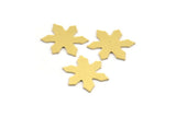 Brass Blank, 24 Raw Brass Blanks, Stamping Findings (15x15x0.60mm) A4562