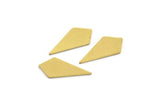 Brass Diamond Blank, 50 Raw Brass Diamond Blanks (15.5x8x0.60mm) A4591