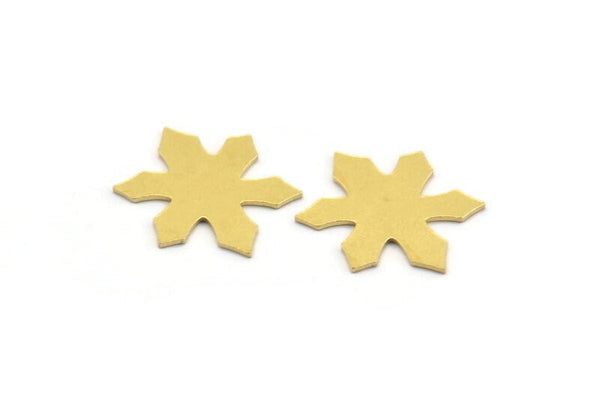 Brass Blank, 24 Raw Brass Blanks, Stamping Findings (15x15x0.60mm) A4562
